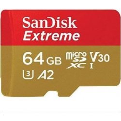 SanDisk microSDXC UHS-I U3 64GB SDSQXA2-064G-GN6MA od 395 Kč - Heureka.cz