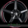 Alu kolo, lité kolo Ronal r69 8x18 5x112 ET35 jetblack red rim