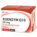 Noventis koenzym Q10 60 mg se sezamovým olejem 60 kapslí – Hledejceny.cz