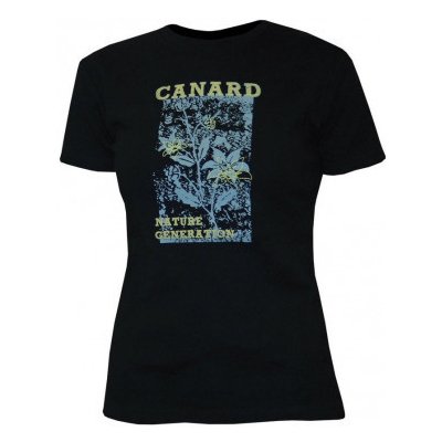 CANARD Dámské bavlněné tričko MYSTIC černá