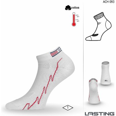 Lasting ACH ponožky pro aktivní sport 058 bílá – Hledejceny.cz
