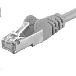 Premiumcord sp6asftp200 patch CAT6a S-FTP, RJ45-RJ45, AWG 26/7, 20m, šedý