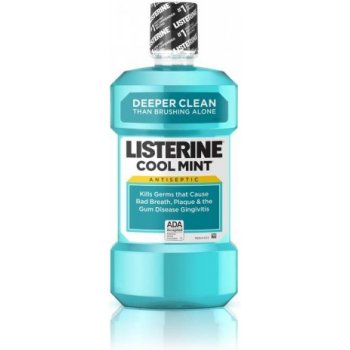 Listerine Zero Cool Mint Mild Taste ústní voda 1l