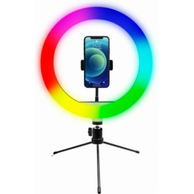 Powerton Kruhové světlo 10"RGB – Zboží Živě Powerton Kruhové světlo 10"RGB – Zboží Živě