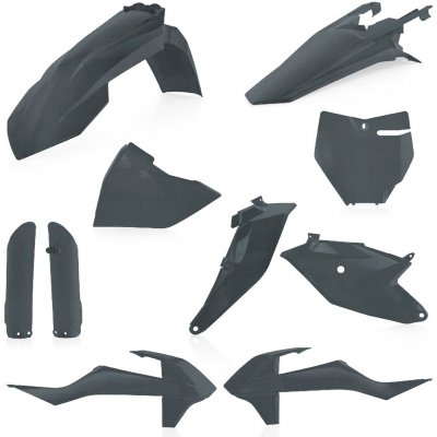 Acerbis plastový full kit KTM SX 85 18 - GAS MC85 21- šedá metallic šedá – Hledejceny.cz