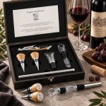 Laguiole Luxury - vývrtka na víno s příslušenstvím, rukojeť dubové dřevo – Hledejceny.cz