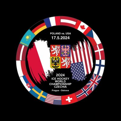 Puk Ice Hockey World Championship Czechia MS 2024 Dueling 17.5.2024 Poland vs. USA – Zboží Dáma Puk Ice Hockey World Championship Czechia MS 2024 Dueling 17.5.2024 Poland vs. USA – Zboží Dáma
