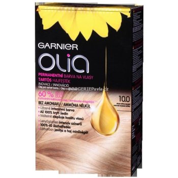 Garnier Olia 10.1 velmi světlá popelavá blond