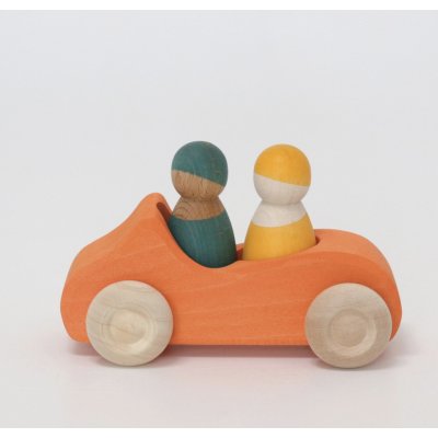Grimms kabriolet a dvě postavičky Oranžová – Zboží Mobilmania