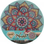 Grafix Diamantový obrázek Mandala tyrkysová 30 cm na plátně – Hledejceny.cz
