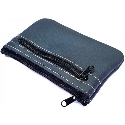 Kožená obdélník velký (2 zipy) – Zboží Dáma