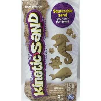 Kinetic Sand Spin Master hnědý písek 680 g