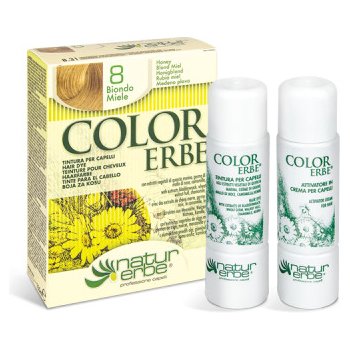 Color Erbe přírodní barva na vlasy 08 medová blond Natur Erbe 135 ml
