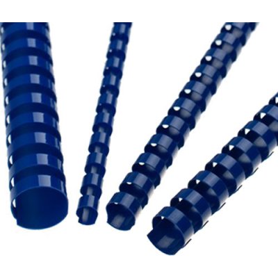 Plastové hřbety 25 modré 50ks lamre21dr25b – Zboží Živě