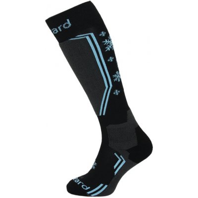 Blizzard Viva Warm ski socks black/grey/blue Čierna – Hledejceny.cz