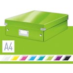 LEITZ WOW Click & Store A4 28.1 x 10 x 37 cm, zelená – Hledejceny.cz