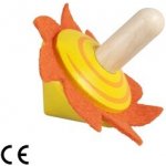 Detoa Dřevěná káča s plstí Sluníčko – Hledejceny.cz