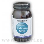 Viridian High Potency Calcium & D3 90 kapslí – Sleviste.cz