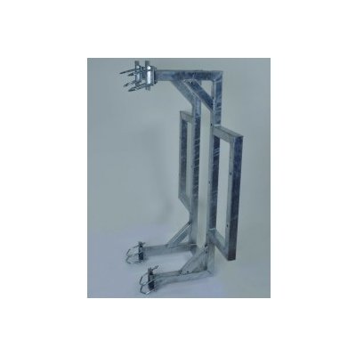 Držák příhradového stožáru boční dvojitý plošný silnostěnný DSPS13DPS – Hledejceny.cz