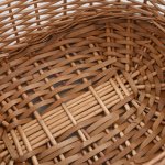 vidaXL Koš na dřevo s držadly 58 x 42 x 29 cm přírodní vrba – Zboží Dáma
