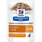 Hill's Prescription Diet K/D pro lepší funkci ledvin kuřecí 12 x 85 g – Sleviste.cz