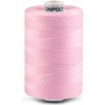 Polyesterové nitě Unipoly návin 1000 m - růžová sv. (10 ks) – Zboží Mobilmania
