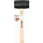 KREATOR Palička gumová, černá, dřevěná násada 700 g KRTH90602 – Sleviste.cz