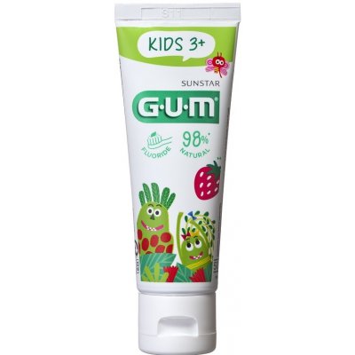 GUM Kids zubní gelová pasta 2-6 let 50 ml – Hledejceny.cz