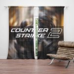 Závěsy Counter Strike 2 Voják: 2 ks - 140x250 cm - Sablio – Hledejceny.cz
