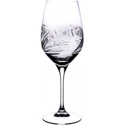 ONTE CRYSTAL Křišťálové sklenice na bílé víno Kometa 380 ml – Sleviste.cz