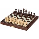 ČistéDřevo Malé magnetické dřevěné šachy – Zboží Mobilmania
