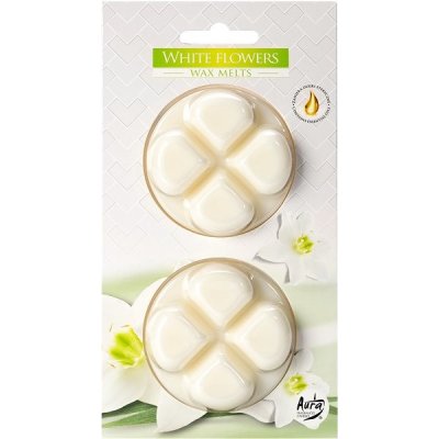 Aura Fragrances vonný vosk do aroma lampy Bílé květy 2 x 20 g – Zboží Dáma