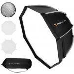 K&F Concept rychloupínací osmihranný softbox s držákem Bowens 90 cm – Zboží Živě