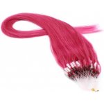50cm vlasy pro metodu easy loop/micro ring 0,7g/pramen růžová – Zboží Mobilmania