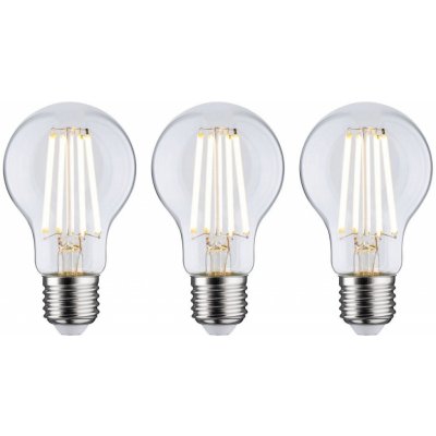Paulmann P 29132 Eco-Line Filament 230V LED žárovka E27 3ks-sada 3x4W 3000K čirá – Zboží Mobilmania