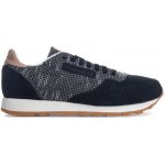 Reebok Classics Classic Leather Ebk Trainers Black Grey – Zboží Mobilmania