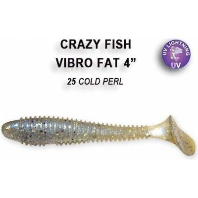 Crazy Fish Vibro Fat 10 cm COLD PERL 4 ks – Hledejceny.cz
