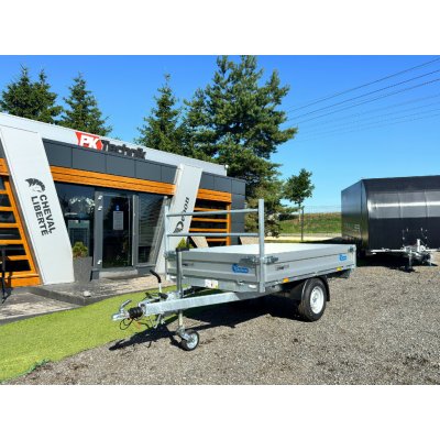 DEBON Sklápěcí přívěs PW 0 ELEKTRO®, 250x160x30, 445 kg, 1500 kg | Zboží Auto