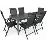 Crossheim Zahradní set Avignon XXL - Stůl + 6 židlí C25042N – Hledejceny.cz