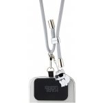 Šňůrka Karl Lagerfeld Universal Crossbody Cord and Choupette Pins Grey – Hledejceny.cz