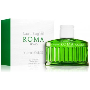 Laura Biagiotti Roma Uomo Green Swing toaletní voda pánská 125 ml