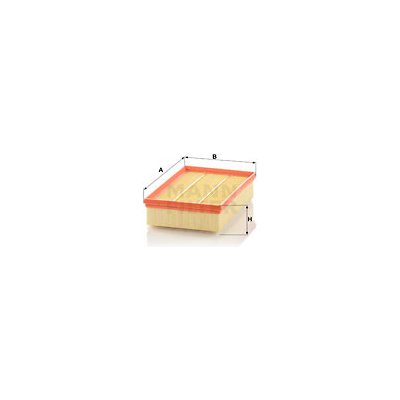 Vzduchový filtr MANN-FILTER C 28 050 – Hledejceny.cz