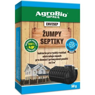 AgroBio Žumpy septiky (EnviSep) 50 g – Zboží Mobilmania