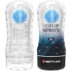 Pretty Love Planet Vacuum Cup Stimulation Ball Masturbator Clear-Blue