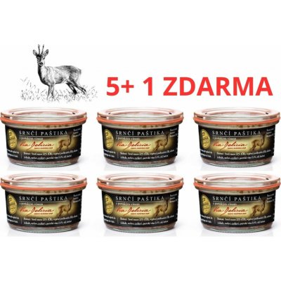 Via Delicia srnčí paštika s portským vínem 6 x 130 g – Sleviste.cz