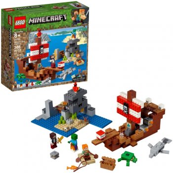 LEGO® Minecraft® 21152 Dobrodružství pirátské lodi