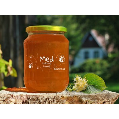 Bzukot Lipový med 960g – Sleviste.cz