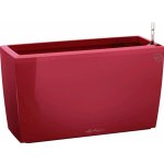 Lechuza Květináč Cararo Premium červená lesklý 75 x 30 x 43 cm – Hledejceny.cz