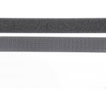 Pro Háčkování Suchý zip, 20 mm, komplet tmavě šedá – Hledejceny.cz