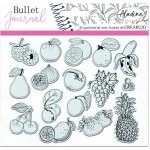 Aladine Diářová razítka Bullet journal Ovoce – Zboží Dáma